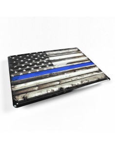 13.5" X 9.5" Thin Blue Line... 2