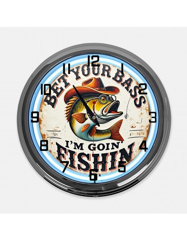 18" Bet Your Bass I'm Going Fishin...