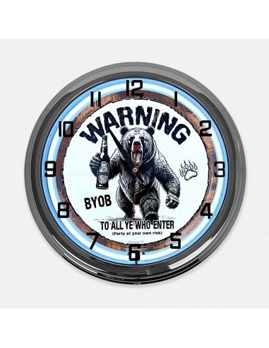 18" BYOB Warning To All Ye Who Enter...