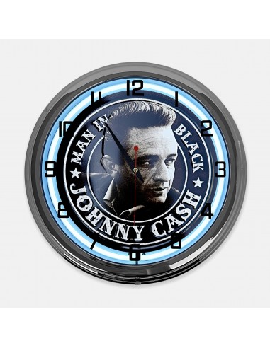 18" Johnny Cash Man In Black Metal...