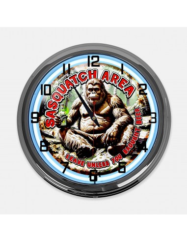 18" Sasquatch Area Leave Unless You...