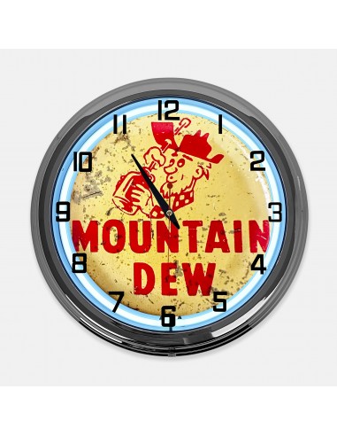 18" Vintage Mountain Dew Metal Sign...