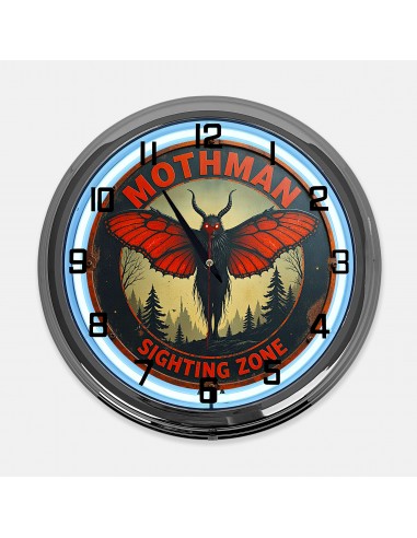 18" Mothman Sighting Zone Metal Sign...