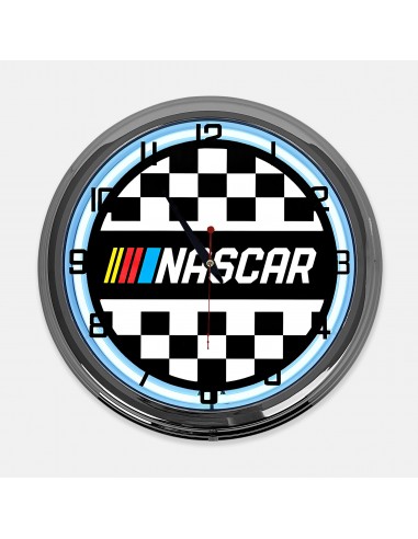 18" Nascar Metal Sign Designed White...