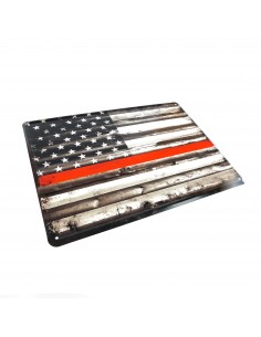 13.5" X 9.5" Thin Red Line... 2