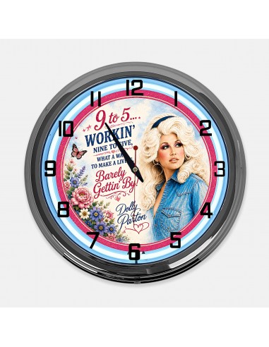 18" Dolly Parton 9 to 5 Metal Sign...