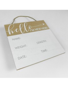 9.5" X 9.5" Hello I'm New... 2