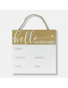 9.5" X 9.5" Hello I'm New...