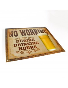 16" No Working During... 2