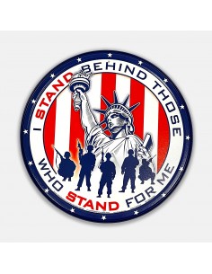 11.75" I Stand Behind Those...