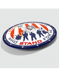 11.75" I Stand Behind Those... 2